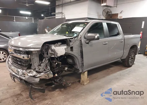 2024 Chevrolet Silverado 1500 4Wd Short Bed Lt With 2Fl from USA, damaged, VIN 1GCPDKEK5RZ358745